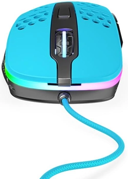 Мышь игровая Xtrfy M4 RGB USB Miami Blue (XG-M4-RGB-BLUE)