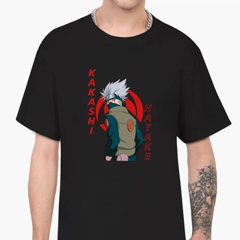 Футболка чоловіча Гатаке Какаші (Hatake Kakashi) (9223-2820-1) S Чорна