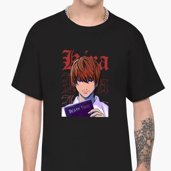Футболка мужская Тетрадь смерти Кира (Death Note Kira) (9223-2823-3) L Черная