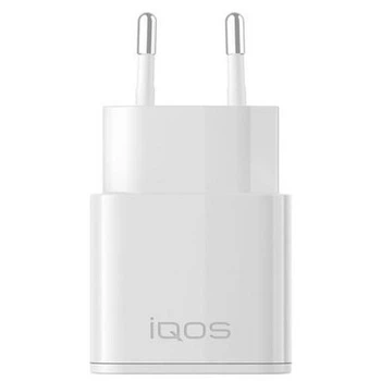 Зарядка для iQOS блок живлення для всіх моделей Айкос, 2А біла