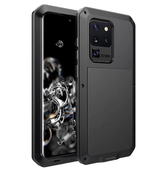 Противоударный чехол Primo Doom Armor для смартфона Samsung Galaxy S20 Ultra (SM-G988) - Black