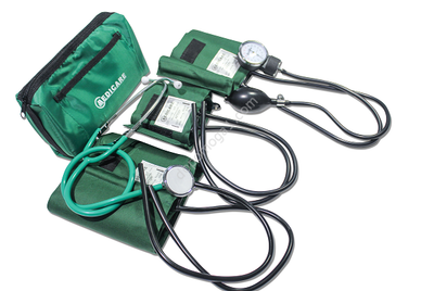 Апарат для вимірювання кров'яного тиску (сфігмоманометр) із трьома манжетами Medicare