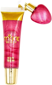 Блеск для губ More Beauty 102-Opaque pink алый 10 мл (7290005426612)