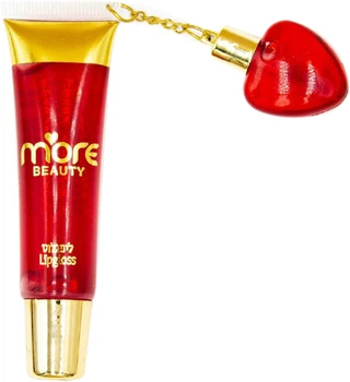 Блеск для губ More Beauty 106-Transparent red алый 10 мл (7290004731298)