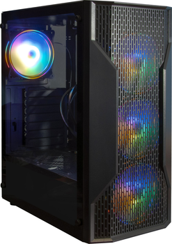 Корпус Frime Legion Black USB 3.0 без БП (Legion-U3-GLS-4DTRMLT16.6WP)