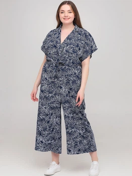 Комбинезон женский H&M 0608964_син.б 34 Синий (KAY2000001296073)