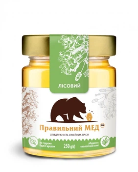 Лісовий мед ТМ Правильний мед с/б 250г