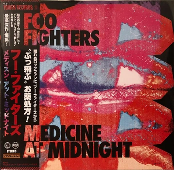 Виниловая пластинка Foo Fighters - Medicine At Midnight 2021 (19439-81908-1, Ltd, Orange) Sony Music/EU Mint (art.240420)