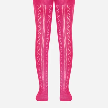 Детские колготки 1-1.5 года хлопковые для девочек Conte Kids Miss 7С-80СП-266 14 р 80-86 см Розовые (4810226421284)