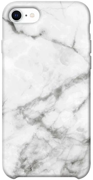 TPU чохол Demsky Білий мармур 3 для Apple iPhone SE (2020)
