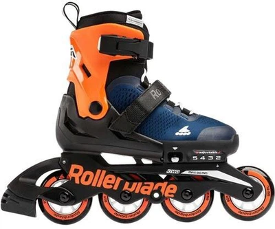 Детские ролики Rollerblade Microblade 28-32 EU Midnight Blue