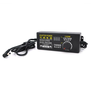 Адаптер питания NZX-31250 с регулировкой 3-12V 10A штекер 5.52.5 LED индикация