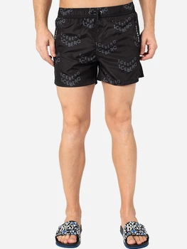 Шорти пляжні чоловічі Iceberg Short Boardshort ICE1MBS02 M Чорні (8051884146966)