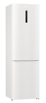 Холодильник с нижн. мороз. камерой Gorenje NRK6202AW4, 200х60х60см, 2 дв., 235(96)л, А++, Total NF , Зона св-ти, Внешн.диспл, бе (NRK6202AW4)