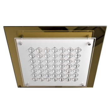 Светильник настенно-потолочный накладной BR-002 431C/2 E27 G Brille L74-001