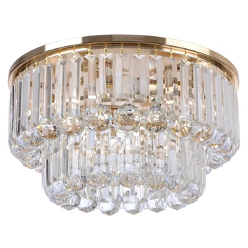 Люстра потолочная торт с подсветкой большая BCL-611C/3*E14+9*3 LED Brille 22-512