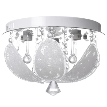 Люстра потолочная торт с подсветкой большая BCL-649S/3 E14+LED RGB (разноцветный) Brille 22-761