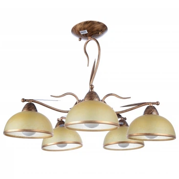 Люстра потолочная на 5 плафонов BKL-165S/5 E27 Brille L5-325