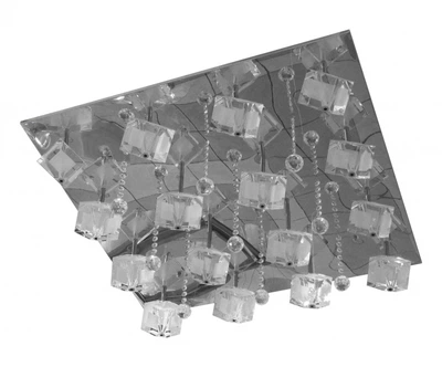 Люстра потолочная галогенная для натяжного потолка BR-01 275S/16C Brille 181518