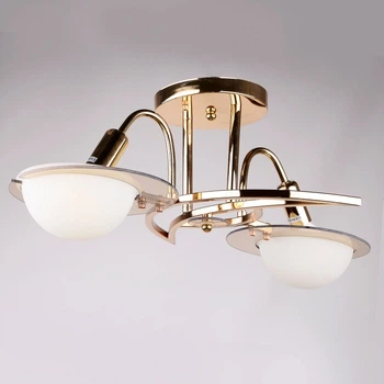 Люстра для кухни потолочная классическая LK-342S/2 E14 G Brille L67-028