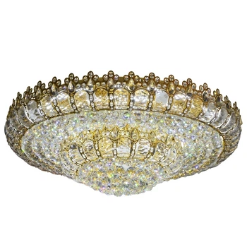 Люстра потолочная торт с подсветкой большая BCL-388S/17*E14+36 LED Brille L116-008