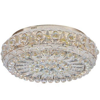 Люстра потолочная торт с подсветкой большая BCL-629C/7 E14+LED Brille 22-701