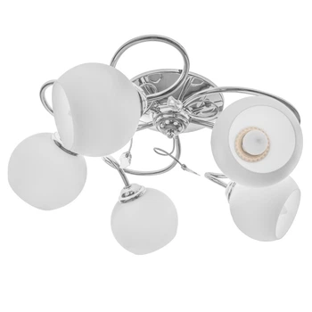 Люстра потолочная на 5 плафонов LK-592S/5 E27 CH Brille 23-209