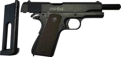 Пневматический пистолет ZBROIA M1911 Blowback