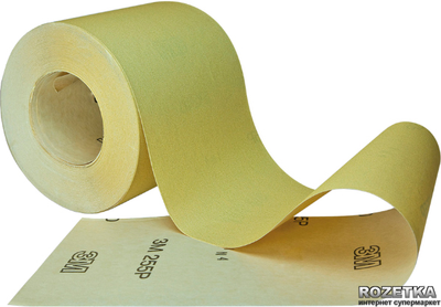 Шліфувальний папір 3M 255P Gold Р80 115 мм х 2 м (04400)