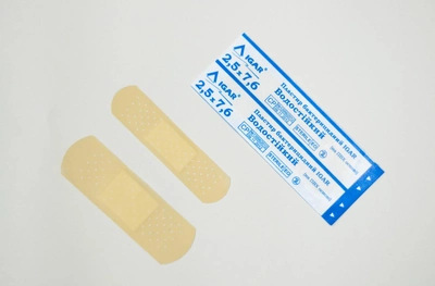 Пластир бактерицидний IGAR Водостійкий (на основі ПВХ) 1,9 x 7,2 см 100 шт.