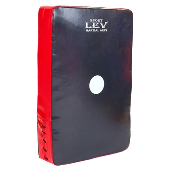 Макивара прямая Комби LEV LV-4283 размер 33x50x8 см черный-красный