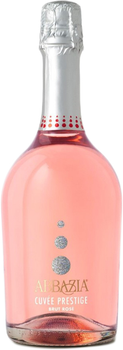 Вино ігристе Abbazia Cuvee Prestige Rose рожеве брют 0.75 л 11% (8001592004690)