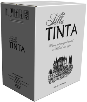 Вино Villa Tinta Каберне красное сухое 3 л 12-13% (4820213580139)