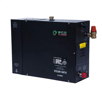 Парогенератор EcoFlame KSB60C 6 кВт (для хаммама 5-6 м.куб) з кнопкою, пульт, клапан, форсунка