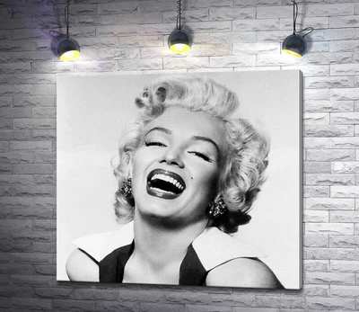 Картина ArtPoster Легендарна посмішка Мерелін Монро (Marilyn Monroe) 50x46 см Модуль №1 (000736)