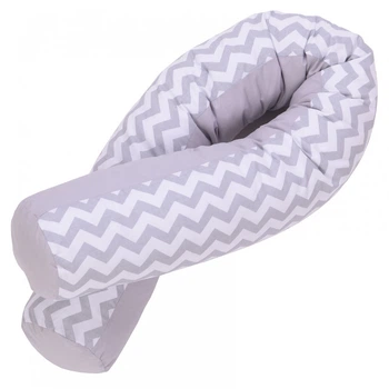 Подушка для кормления Baby Veres Comfort Long zigzag gray 170х52 см 302.01.2