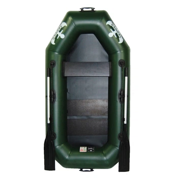 Надувная лодка Skipper S-220SR зеленая + слань-коврик