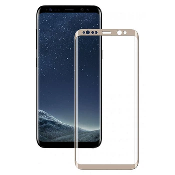 Защитное стекло Full Screen Samsung S8 Plus G955 gold тех.пакет