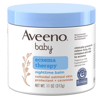 Дитячий зволожуючий нічний бальзам Aveeno від екземи 312 г.