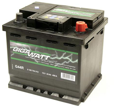 Автомобильный аккумулятор Gigawatt 45 Ah (-/+) (GW 0185754512)