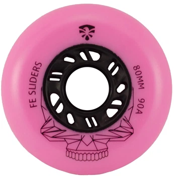 Колеса для роликов Flying Eagle Sliders 72 мм 90А Pink 4 шт
