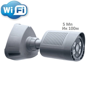 IP видеокамера с Wi-Fi interVision 5 Мп JetFi-ASTRA уличная