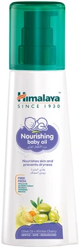 Питательное детское масло Himalaya Herbal с маслом оливы и морозной вишни 200 мл (8901138833534)