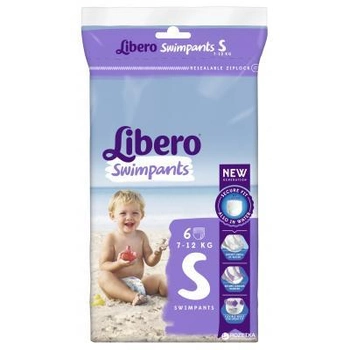 Подгузник Libero Swimpants Small 7-12 кг 6 шт. (7322540375770)