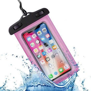Водонепроницаемый чехол / кейс для телефона универсальный Alitek Pink (62124)