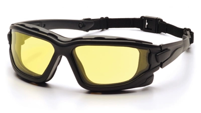 Тактичні окуляри Pyramex I-Force slim amber жовті