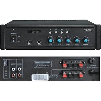 Трансляционный усилитель Younasi Y-B40U, 25 Вт, 12V DC, USB