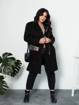 Кардиган жіночий Lenato Fashion Nova 50-52 чорний