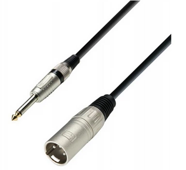 Инструментальный кабель Jack 6.3 — XLR male BIG CFJ 5м