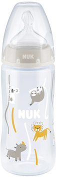 Пляшечка NUK First Choice Plus Сафарі 300 мл Бежева (4008600418153)